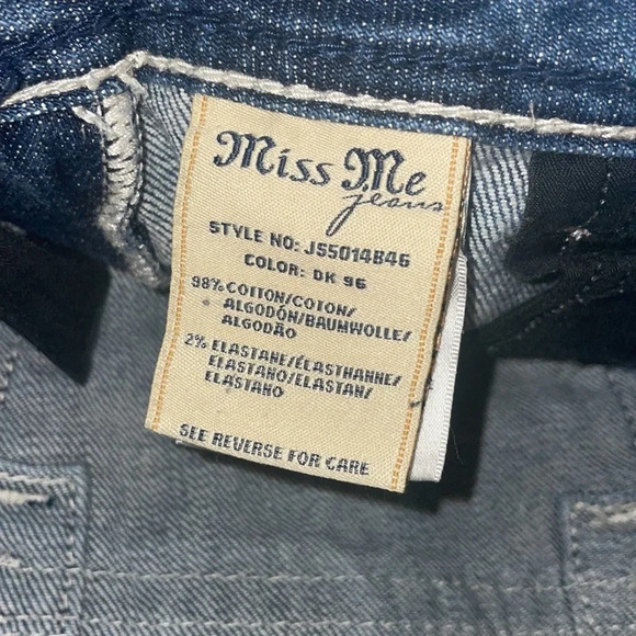 Miss Me Women’s Boot Cut Bling Jeans Size 28 - Picture 5 of 7